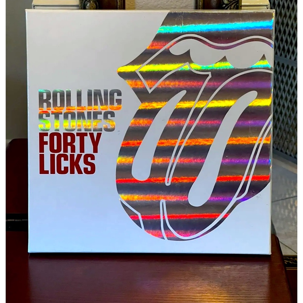 Forty Licks [Collector's Edition] Limited The Rolling Stones CDx2 2002 W Poster